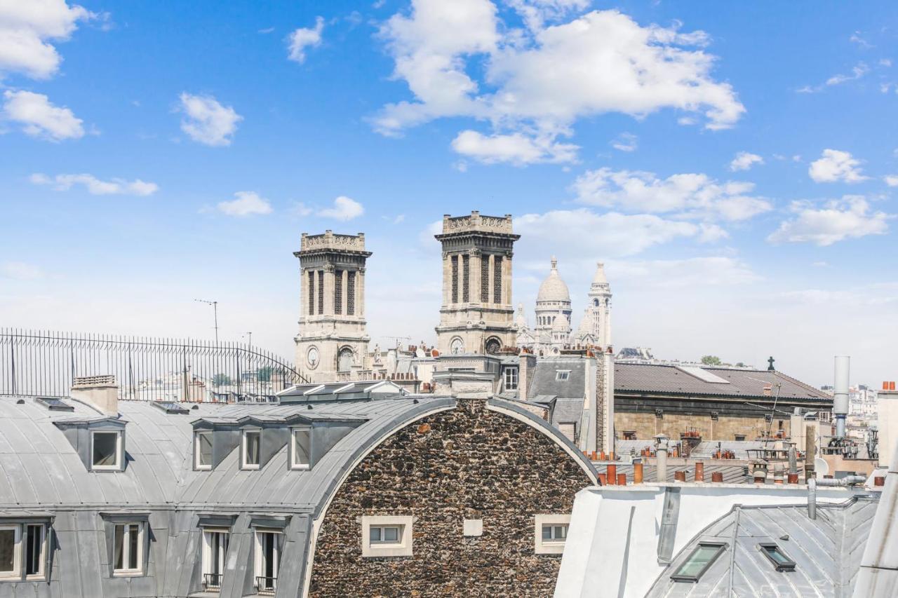 Apartamento Artists' Studio On The Roofs Of Montmartre - Welkeys París Exterior foto